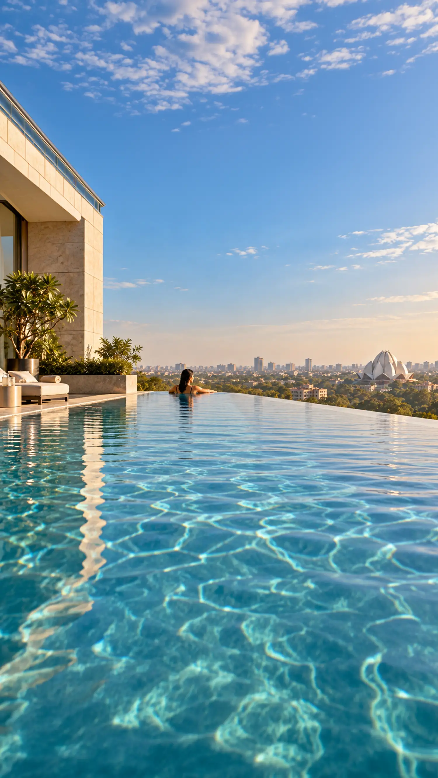 Wellness — pool and gym atmosphere